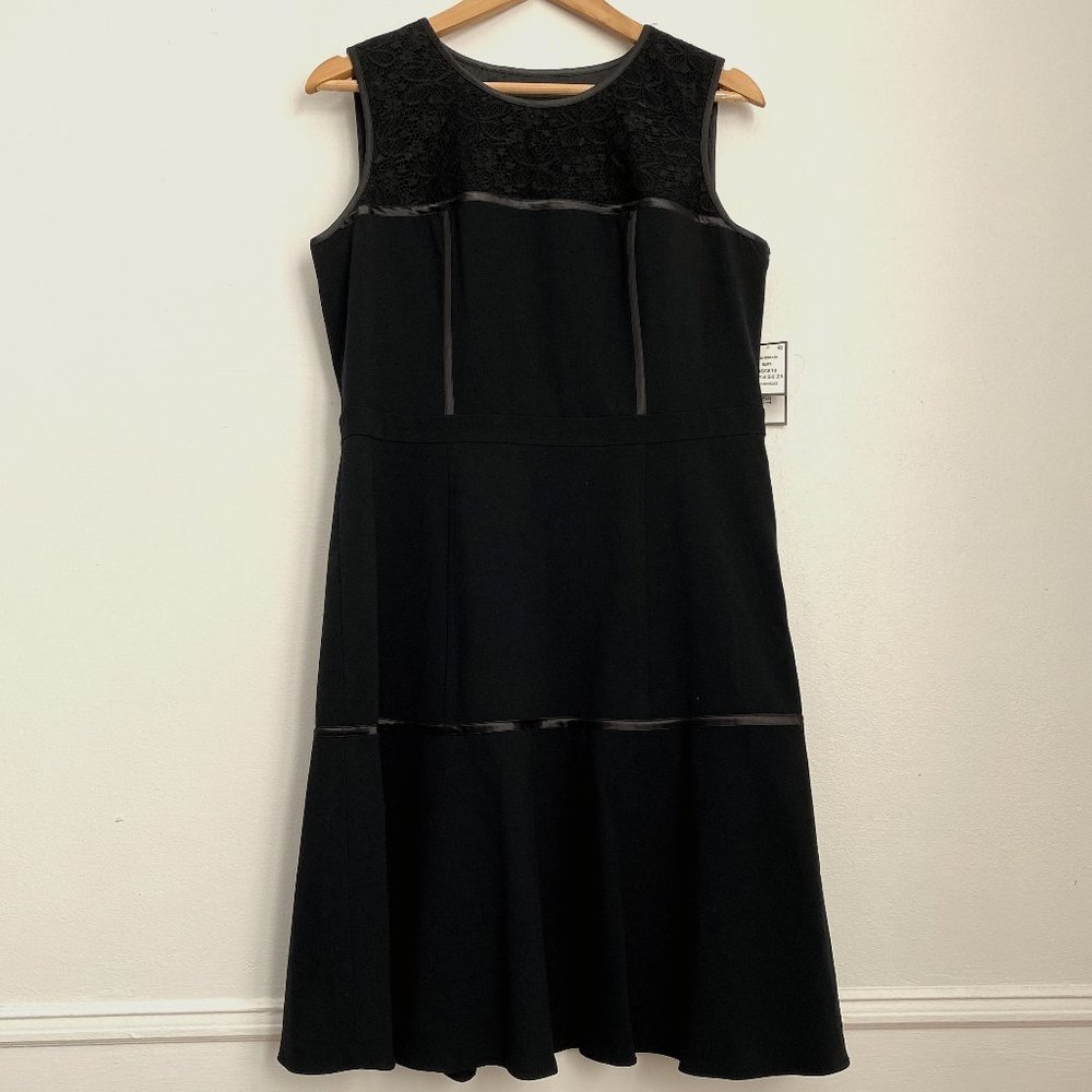 New Nine West Black A-line Dress (10)